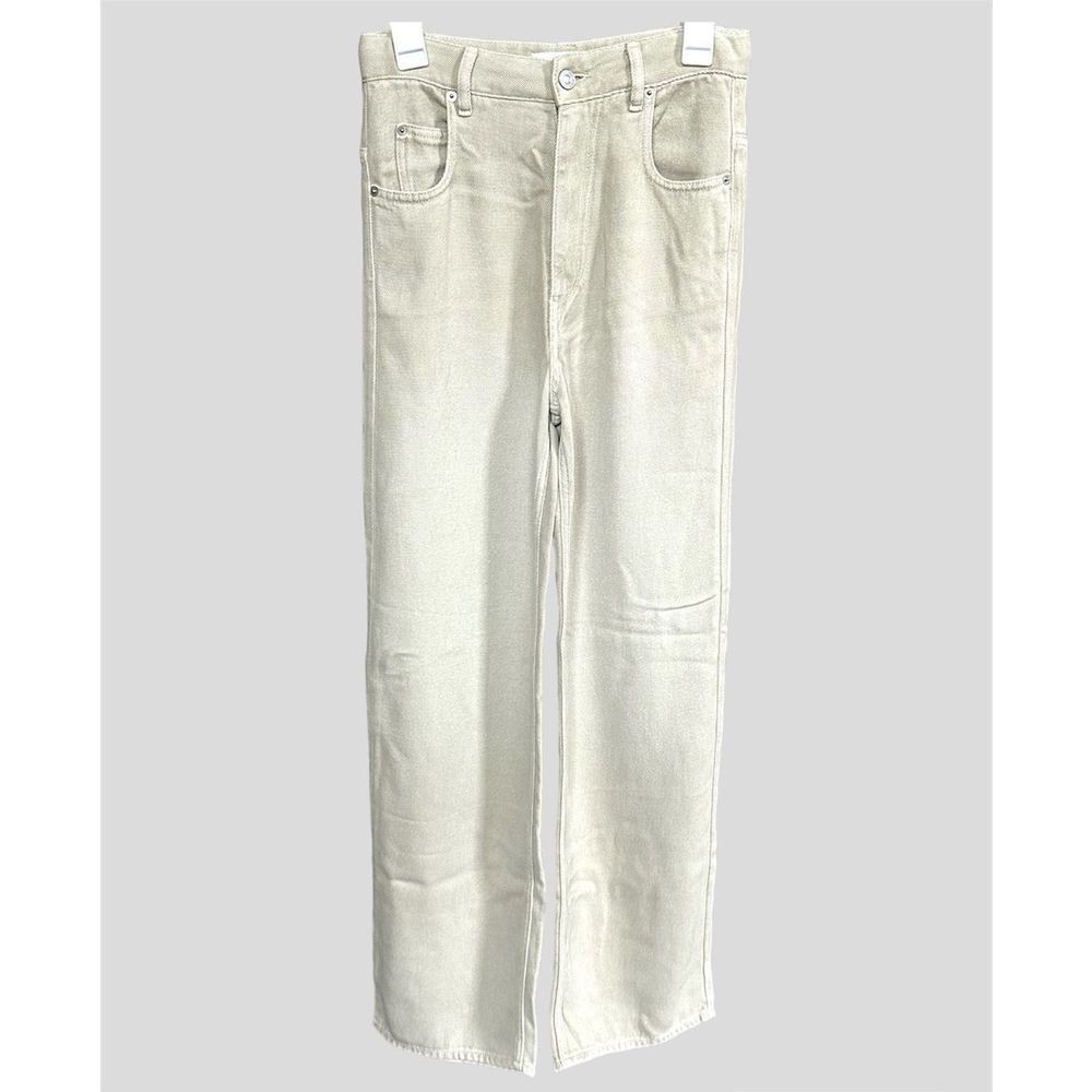 ISABEL MARANT ETOILE Beige Tilorsya Trousers (Size FR 34)